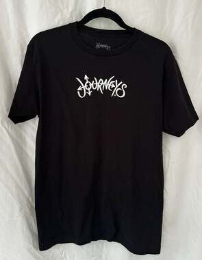 Journeys Employee Staff Graphic T-Shirt Black
